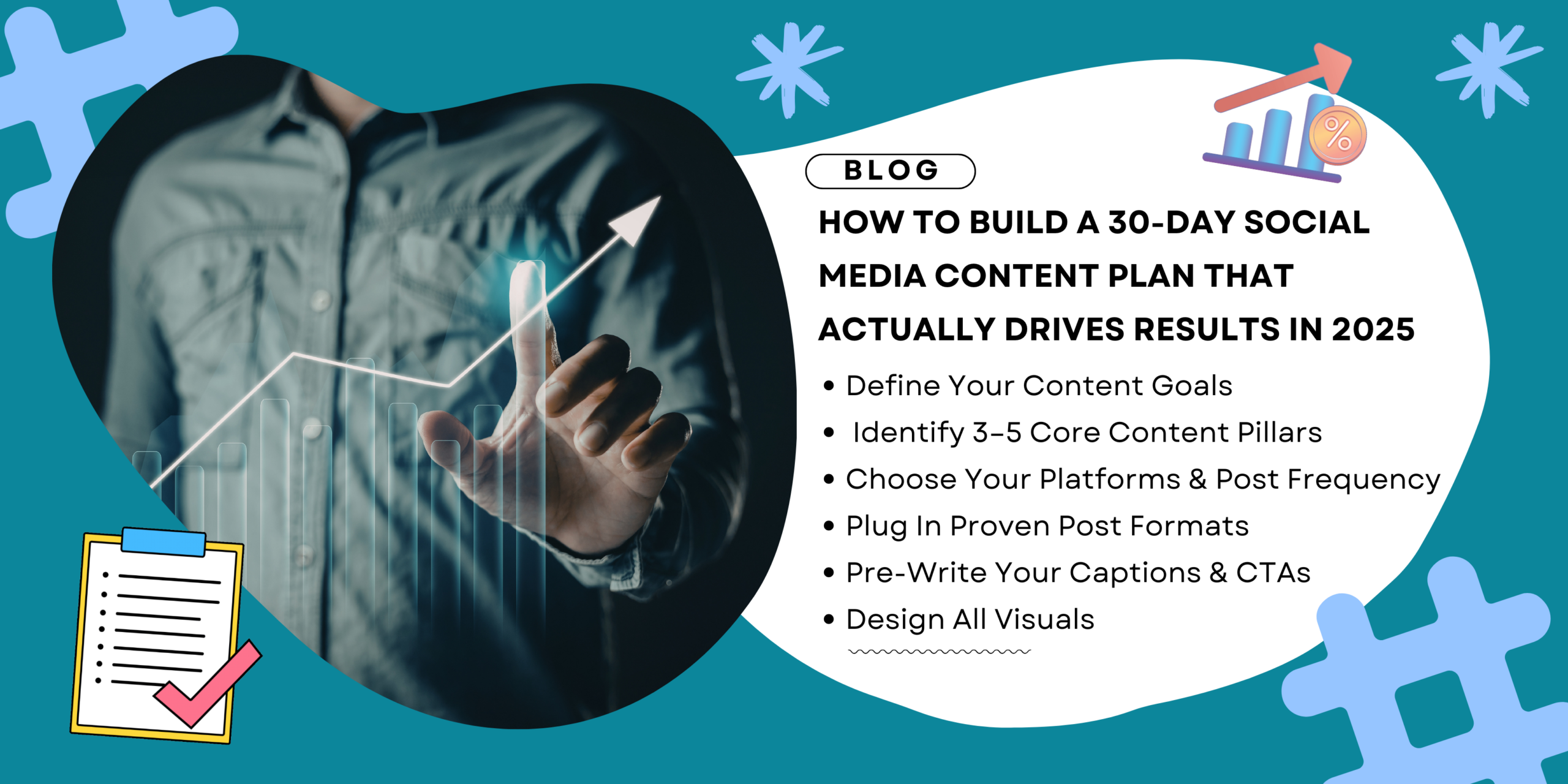 Social media without a plan is like driving with no GPS. You might move forward, but chances are, you’re wasting time, effort, and energy without hitting your target. In 2025, simply posting when you “feel inspired” doesn’t cut it anymore. Audiences expect consistency. Algorithms reward structured content. And clients? They want results. This guide will show you how to build a 30-day content plan step by step — the same framework we use at Little Hunk for brands that want real engagement and lead generation.
