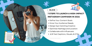 Instagram continues to dominate the social marketing landscape in 2025, especially for brands aiming to build trust, reach younger audiences, and convert engagement into revenue. But the rules of the game have shifted. Static posts are no longer king—Reels, carousels, and live content take the lead. Authenticity now outperforms over-edited aesthetics. And most importantly, success on Instagram requires intentional, goal-driven campaigns—not random posting.