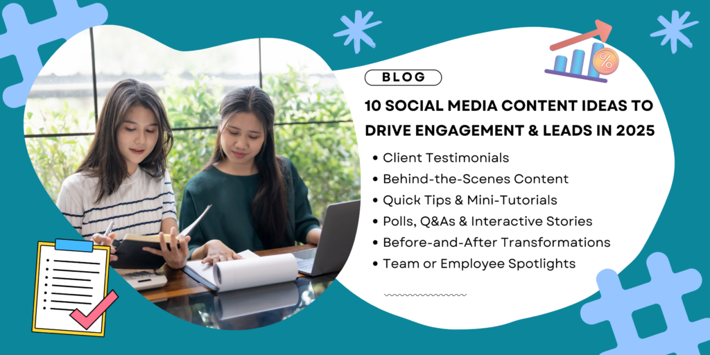 Coming up with content for social media consistently is one of the biggest hurdles growing brands face. And in 2025, simply posting for the sake of it won’t cut it anymore. The algorithm favors quality and engagement—posts that resonate, spark interaction, and get shared. That’s why we’ve compiled 10 proven content ideas that work exceptionally well on platforms like Instagram, Facebook, TikTok, and LinkedIn. These are tested and refined by agencies like Little Hunk to help our clients grow online audiences and convert them into loyal customers.