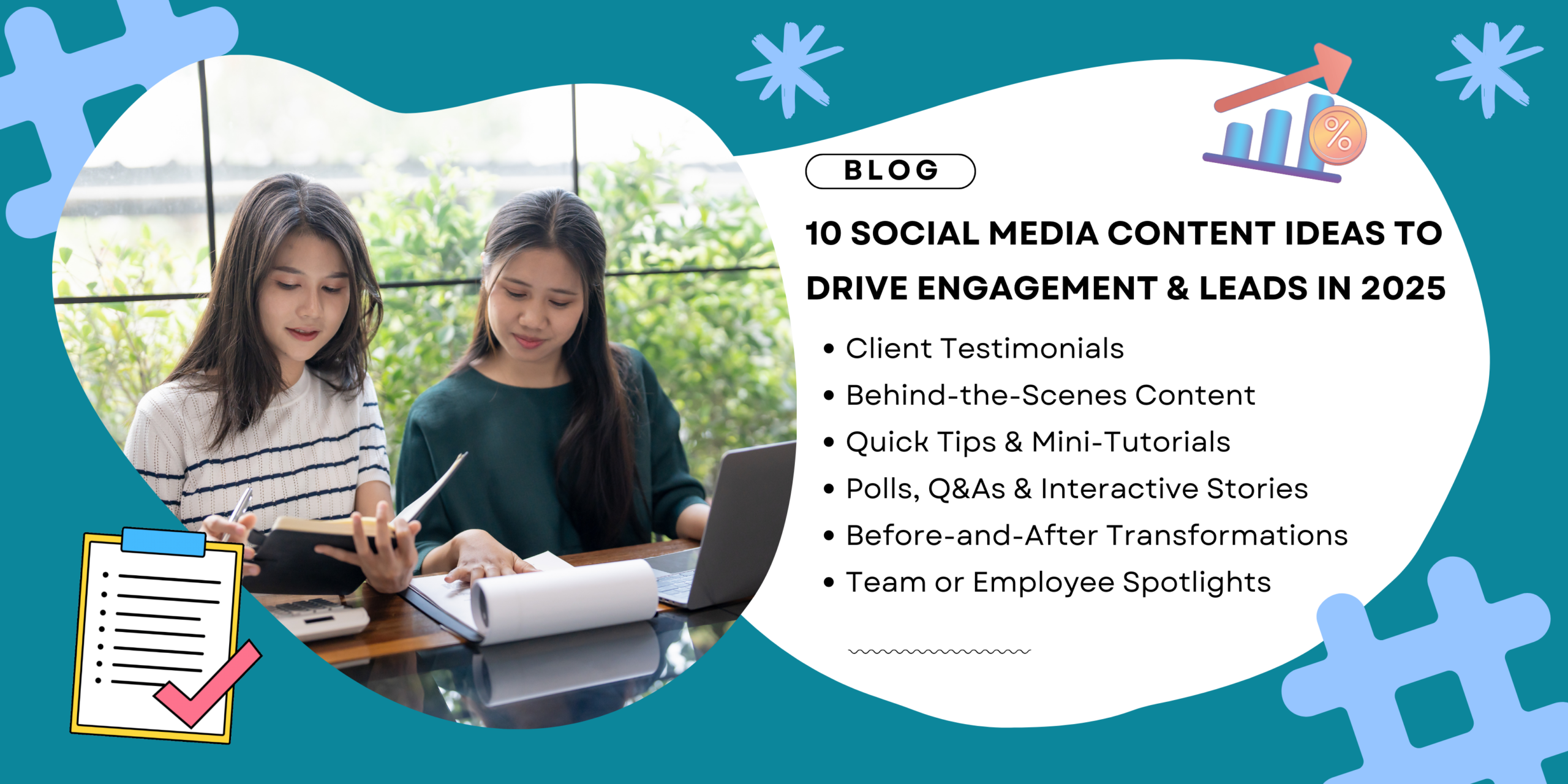 Coming up with content for social media consistently is one of the biggest hurdles growing brands face. And in 2025, simply posting for the sake of it won’t cut it anymore. The algorithm favors quality and engagement—posts that resonate, spark interaction, and get shared. That’s why we’ve compiled 10 proven content ideas that work exceptionally well on platforms like Instagram, Facebook, TikTok, and LinkedIn. These are tested and refined by agencies like Little Hunk to help our clients grow online audiences and convert them into loyal customers.